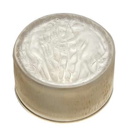 R. Lalique Deux Figurines Box