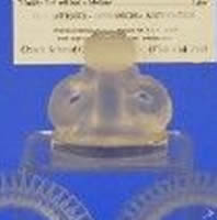 R. Lalique Deux Figurines Card Holder