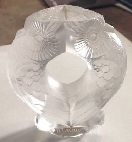 R. Lalique Deux Hiboux Seal