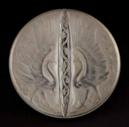 R. Lalique Deux Oiseaux Mirror