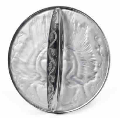 R. Lalique Deux Oiseaux Mirror