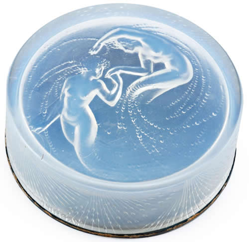 R. Lalique Deux Sirenes-2 Powder Box