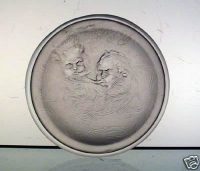 R. Lalique Deux Zephyrs Ashtray