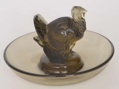 R. Lalique Dindon Ashtray