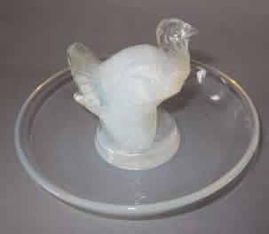 R. Lalique Dindon Ashtray