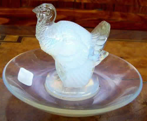 R. Lalique Dindon Pin Dish