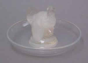 R. Lalique Dindon Pin Dish