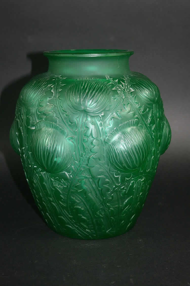 R. Lalique Domremy Vase