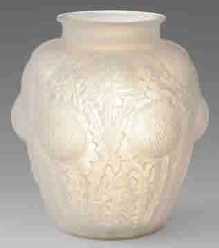 R. Lalique Domremy Vase