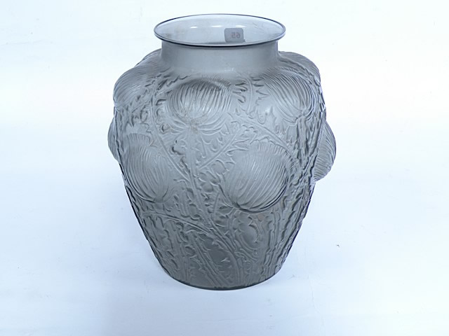 R. Lalique Domremy Vase