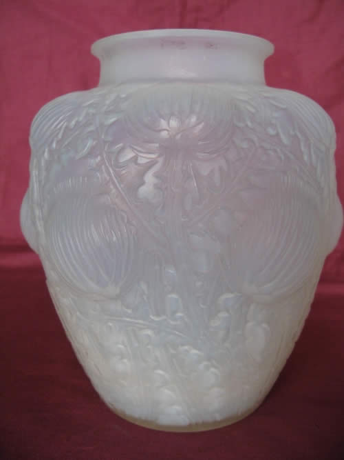 R. Lalique Domremy Vase
