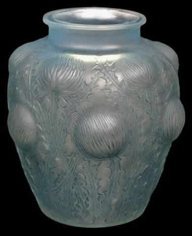 R. Lalique Domremy Opalescent Vase