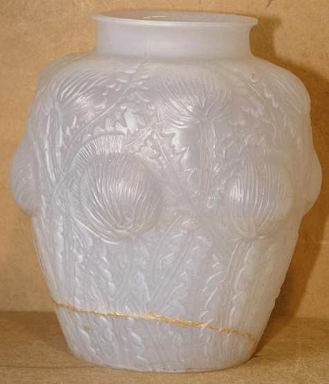 R. Lalique Domremy Vase