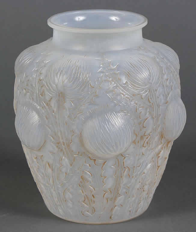 R. Lalique Domremy Vase