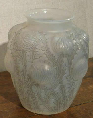 R. Lalique Domremy Vase