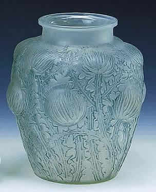 R. Lalique Domremy Vase