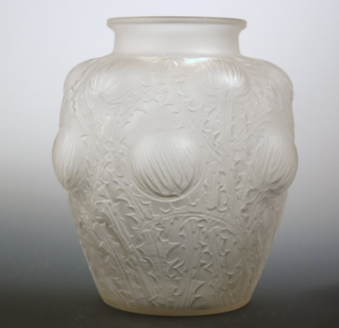 R. Lalique Domremy Vase