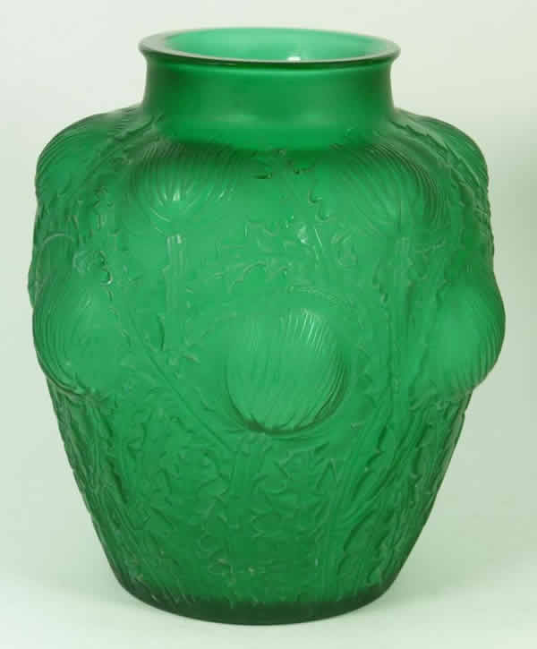 R. Lalique Domremy Vase