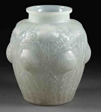 R. Lalique Domremy Vase