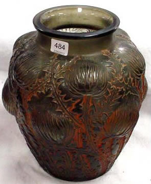 R. Lalique Domremy Vase