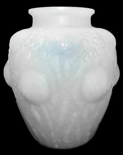 R. Lalique Domremy Vase