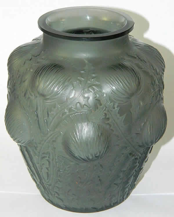 R. Lalique Domremy Vase