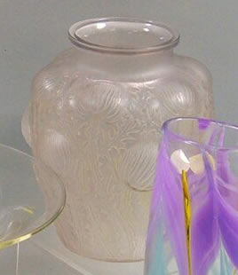 R. Lalique Domremy Vase