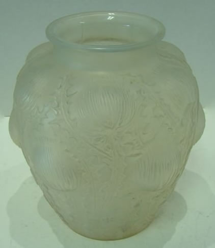 R. Lalique Domremy Vase
