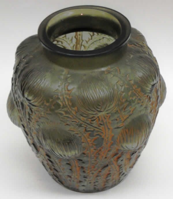 R. Lalique Domremy Vase