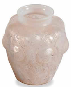 R. Lalique Domremy Vase