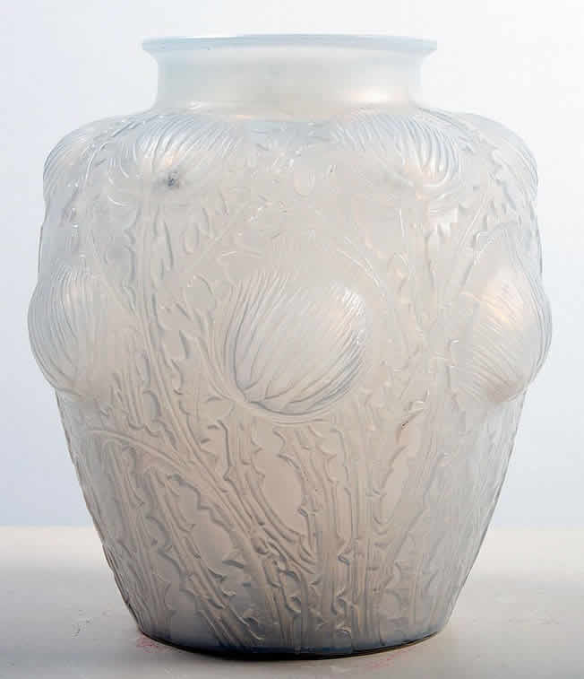 R. Lalique Domremy Vase