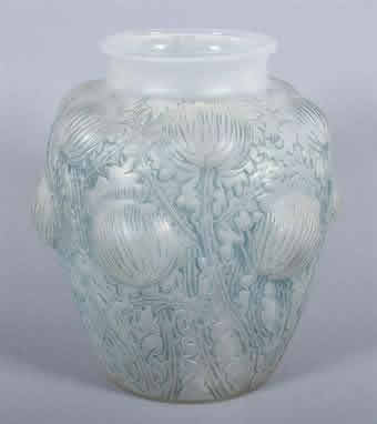 R. Lalique Domremy Vase