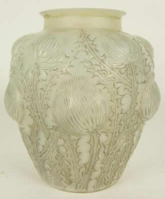 R. Lalique Domremy Vase