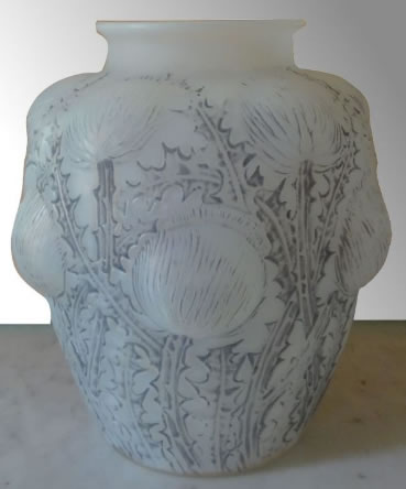 R. Lalique Domremy Vase