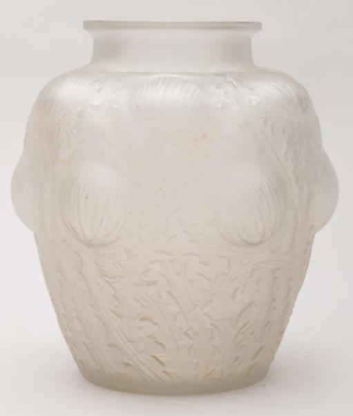 R. Lalique Domremy Vase