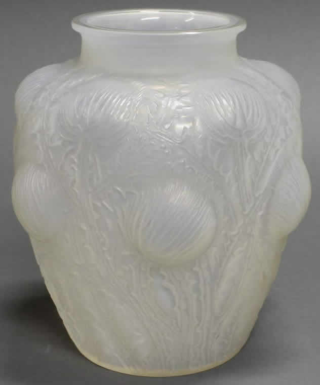 R. Lalique Domremy Vase