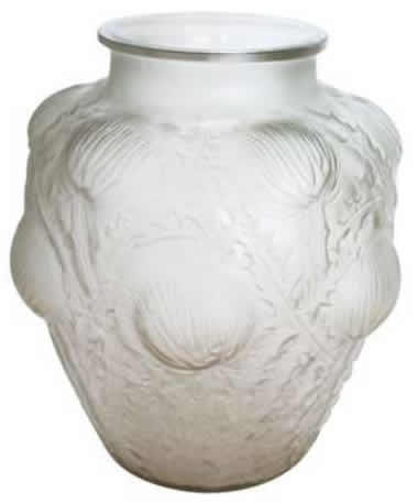 R. Lalique Domremy Vase