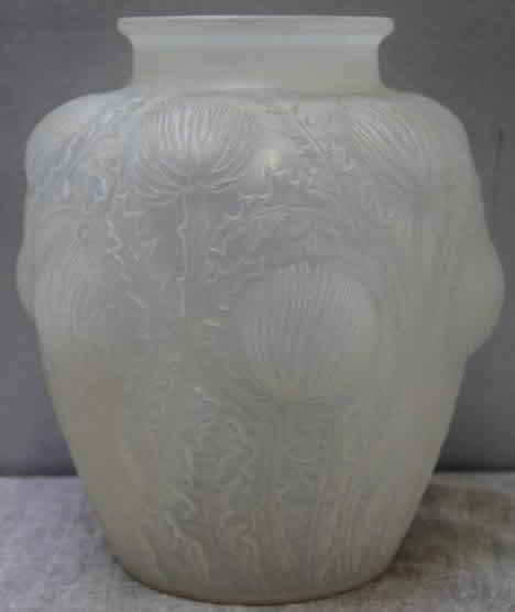 R. Lalique Domremy Vase