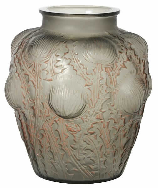R. Lalique Domremy Vase