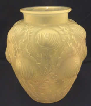 R. Lalique Domremy Vase
