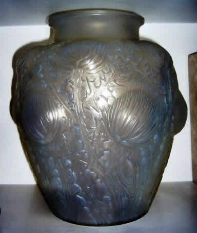 R. Lalique Domremy Vase