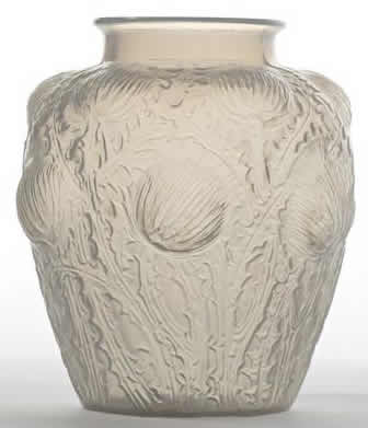 R. Lalique Domremy Vase