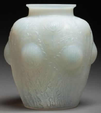 R. Lalique Domremy Vase