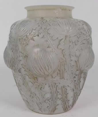 R. Lalique Domremy Vase