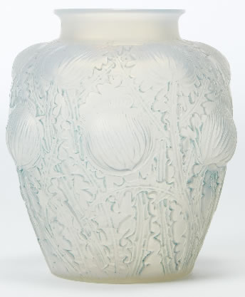 R. Lalique Domremy Vase