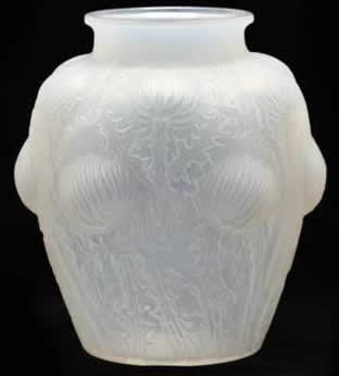 R. Lalique Domremy Vase