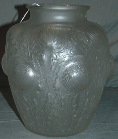 R. Lalique Domremy Vase