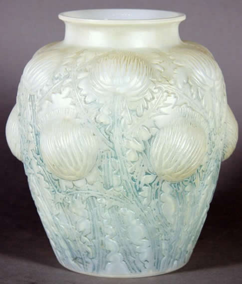 R. Lalique Domremy Vase