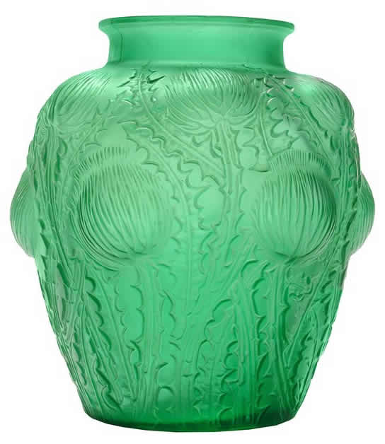 R. Lalique Domremy Vase