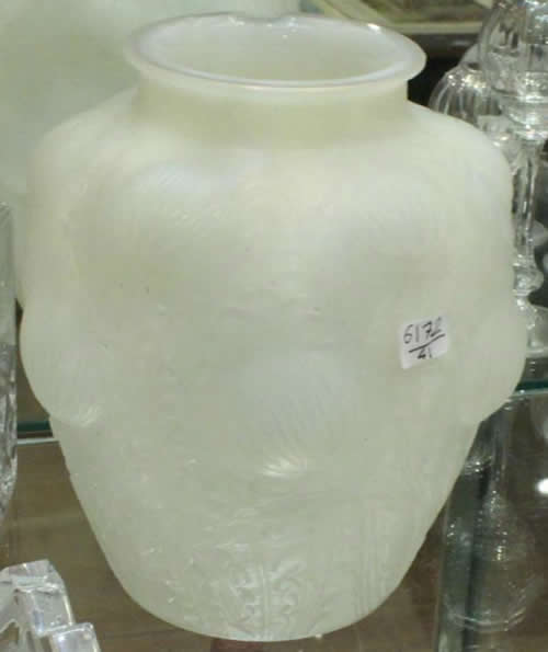 R. Lalique Domremy Vase